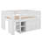 Loft Bed With Storage Cabinet, Chalkboard Panel-2073088307