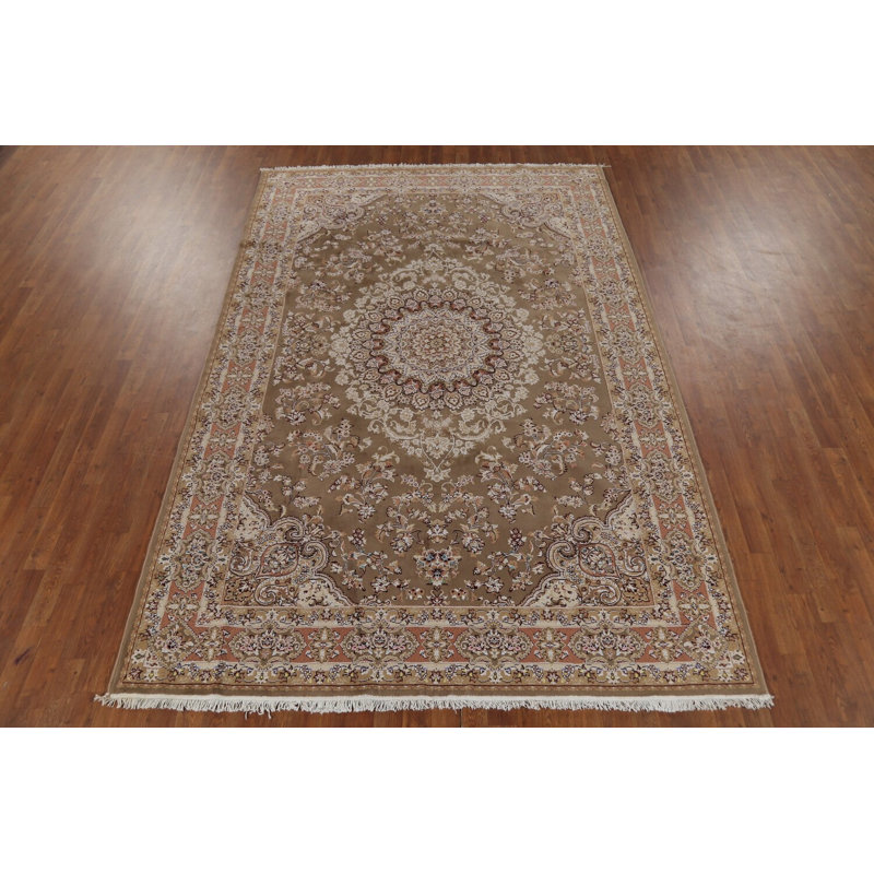 Tapis brun traditionnel turc 7 x 10