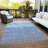 Machine Washable Indoor/Outdoor Cinead ACN1699 Blue Rug-104737807