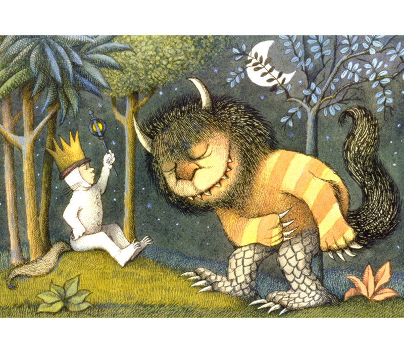 Where The Wild Things Are IMA-S488, H 13 po x l 18 po