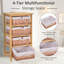 Moises 40cm W Wood Shelving Unit