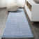Asam Solid Low-Pile Classic Blue Rug
