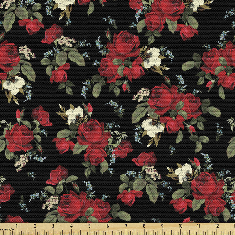 Tissu abstrait Ambesonne, l 36 po x L 360 po