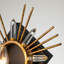 Sun King 1 Light Candle Wall Light