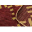 Nash One-of-a-Kind 5' X 6'5" New Age Wool Area Rug in Burgundy