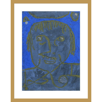 «Young Man on the Eve» par Paul Klee, impression giclée encadrée