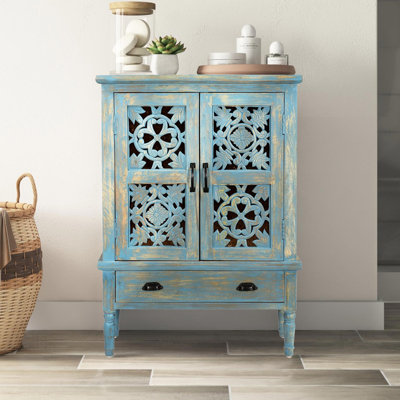 Solid Wood Accent Cabinet