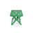 Seaview Fully Assembled All-Weather Recycled HDPE Outdoor Folding Side Table-1090427541