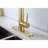 Single Handle Stainless Steel Kitchen Sink Faucet With Pull Down Sprayer-125382512