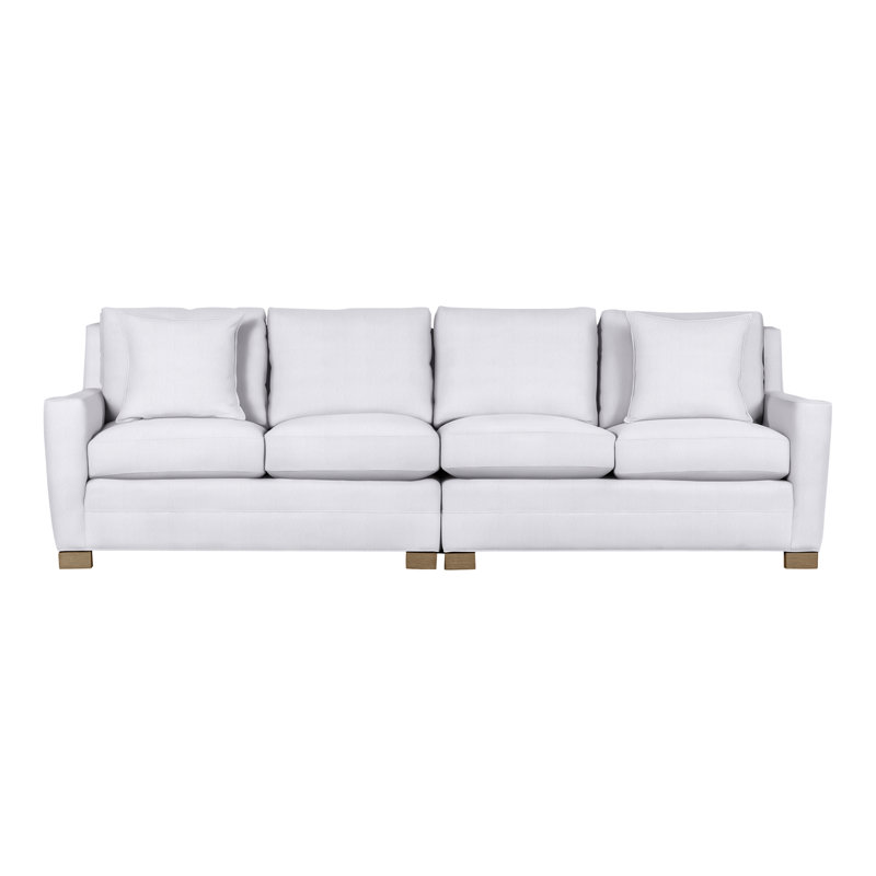Canapé modulaire 2 pièces American Bungalow, Neige Navada, Hampton