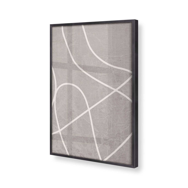 Silent Journey v1, impression, Papier photo encadré zinc vieilli, H 15,25 po x l 12,25 po x P 1,25 po