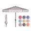 Parasol de marché Natalee de 108 po à bord festonné et à toit inclinable-714684207