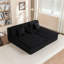 Canapé-lit rembourré avec coussin et coussins moelleux-346023552