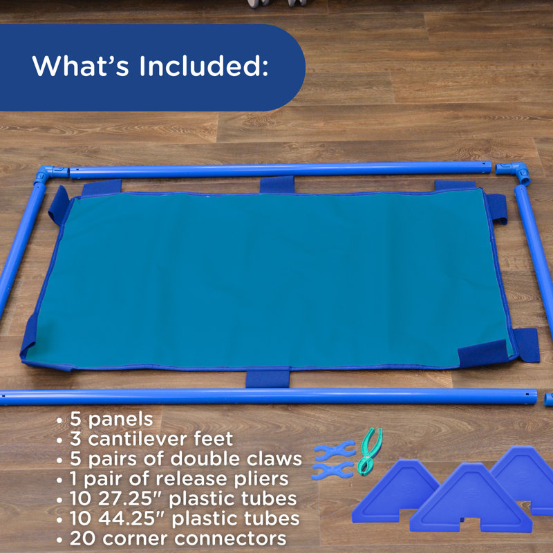Rectangle Playpanel - Set Of 5 - Elements, Green/Brown/Beige