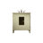32'' Single Bathroom Vanity with Marble Top-50365057-50365058