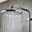 Tempesta 250 10-Inch Rainshower Shower Head, 1.78 GPM and Rainhead Size-61501016