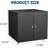 Metal Printer Stand with File Storage Cabinet, Printer Cabinet File Cabinet On Wheels with Door and Adjustable Shelf, Printer Table Stand for Home Office-113121337