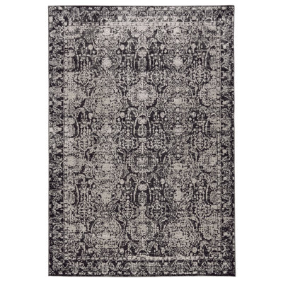 Wrightville Industrial Distressed Grey/Ivory Area Rug