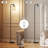 Watervliet Black Traditional Floor Lamp-442205102-442205103
