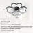 20" Ceiling Fan Light With 2 LED-726381931