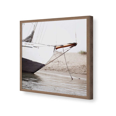 Sail Boat by Bree Madden Paper Art Print