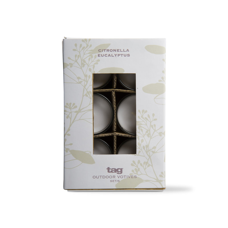 Citro Eucalyptus Votives S/6