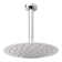 Signature Hardware 10" Contemporary Low Profile Shower Head with 12" Ceiling Mount Arm