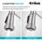 KRAUS Allyn Commercial Style 2-Function Single Handle Pull Down Kitchen Faucet-106378539