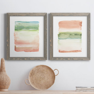 " Skye I " 2 Piece Art Color Photography Painting