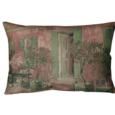 Vincent Van Gogh Reversible Throw Pillow