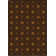 Whimsy Mariner's Tale Chocolate Area Rug