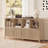 Guinna Farmhouse 8 Cube Bookshelf With 4 Doors, Wood Bookcase With Storage, Horizontal Cubby Organizer Shelf For Living Room, Office, Bedroom-115604515