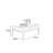 Crafted solid wood coffee table, durable