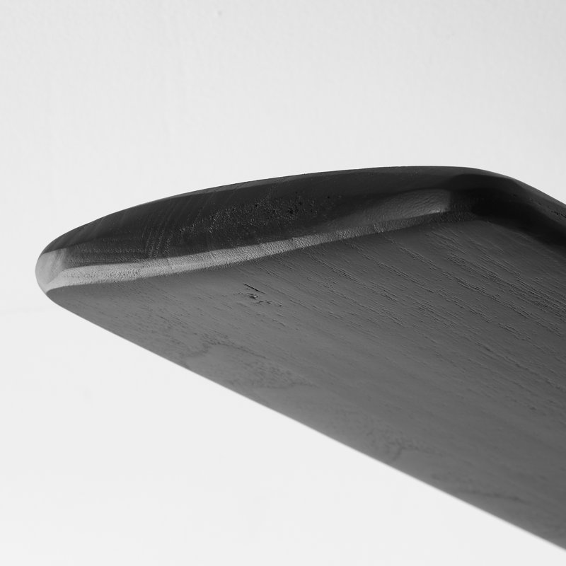 Visual Comfort Fan Plank Smart 52 Hugger Indoor Ceiling Fan with Natural Honey blades and Handheld Remote, Midnight Black