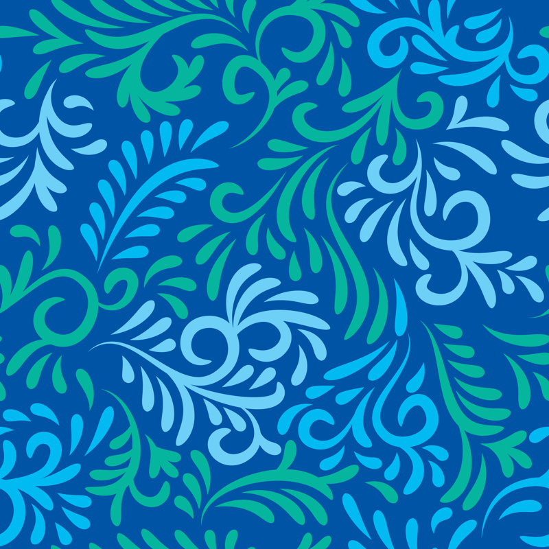 Swirl Pattern by JakeOlimb - No Frame Art Prints on Canvas, 122cm H x 122cm W