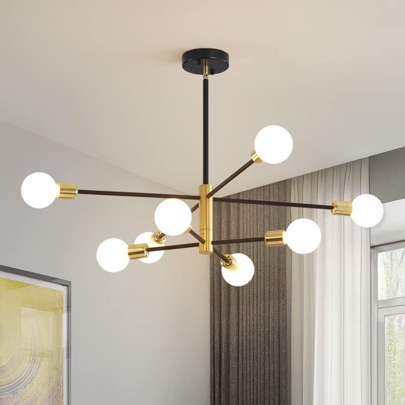 Lopaz 8 - Light LED Sphere Chandelier