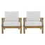 Marina Teak Patio Lounge Chair