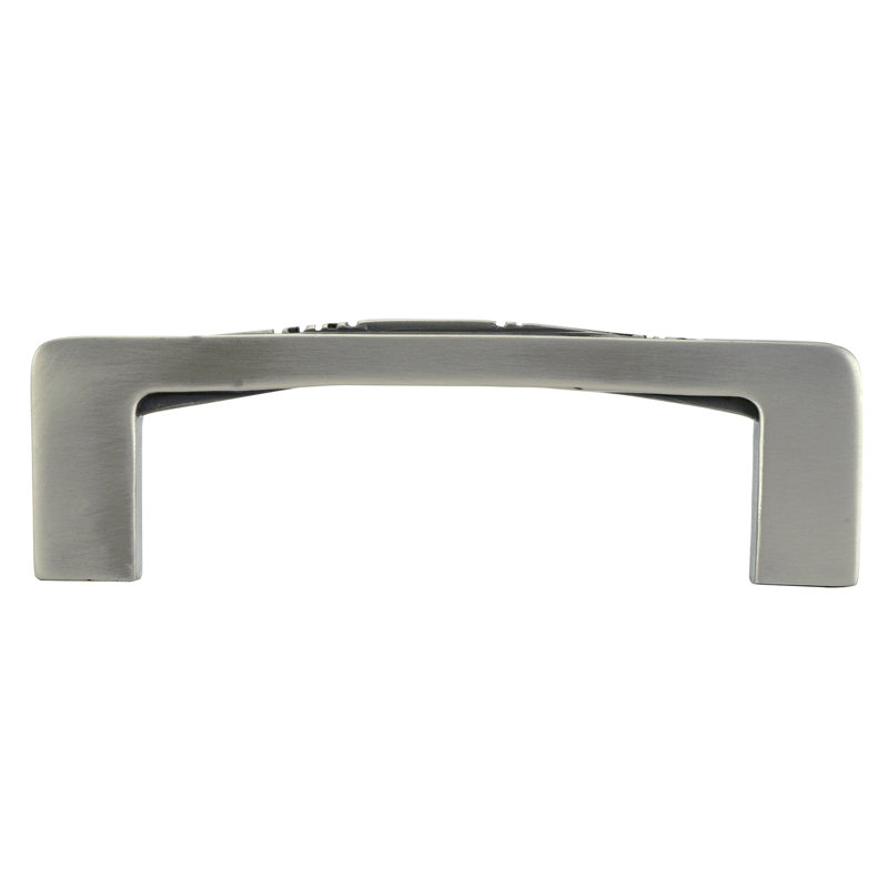 AMSTERDAM PULL IN PLATE, 3 1/2'', Silver