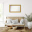 Townhouse Gold Non-Beveled Bathroom Wall Mirror-1016737322