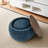 Round Storage Ottoman, 2 In 1 Function, Work As End Table And Ottoman,with Small Seat-106905963-106905966