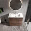 Meuble-lavabo simple avec plateau en céramique Derrance-642435464-642435478