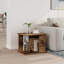 Wood Free Standing Magazine Rack-57797154