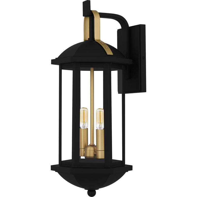 Giuseppina  Outdoor Wall Lantern, 2 Lights, 19.75" H x 8.25" W x 8.75" D