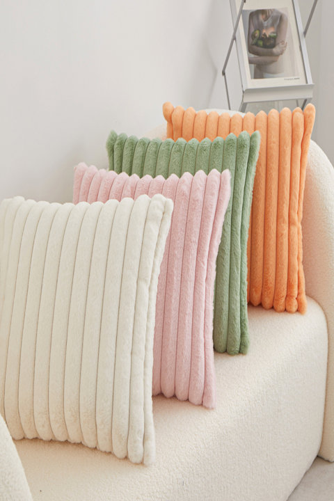Sheep Skin Complete Throw Pillows