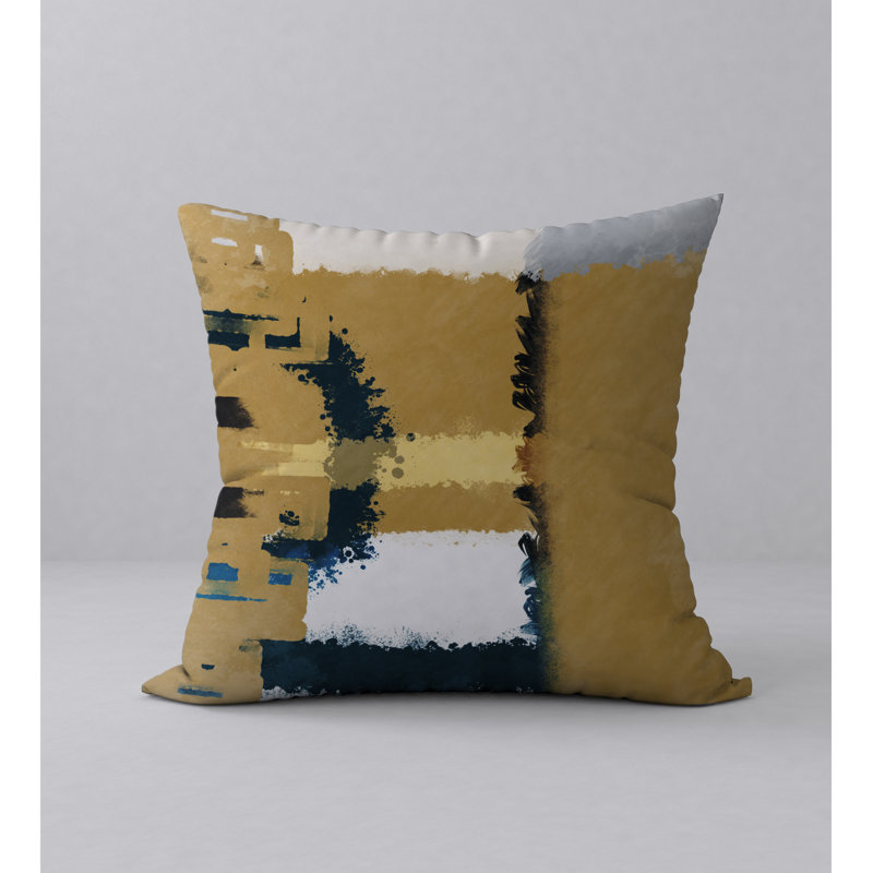 Reversible Throw Pillow, 20" H x 20" W
