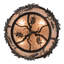 Rustic Lodge 4 - Light Flush Mount