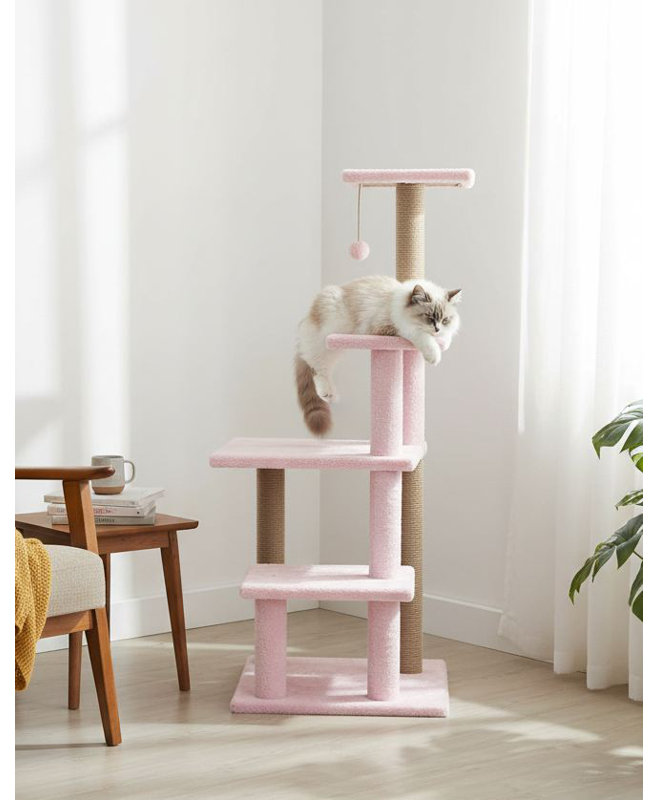 Grattoir pour chat, Rose