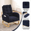 Chaise longue berçante avec repose-pieds Accent-1813445812