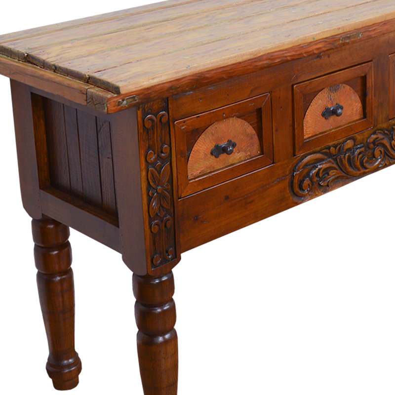 Solid Wood Accent Console