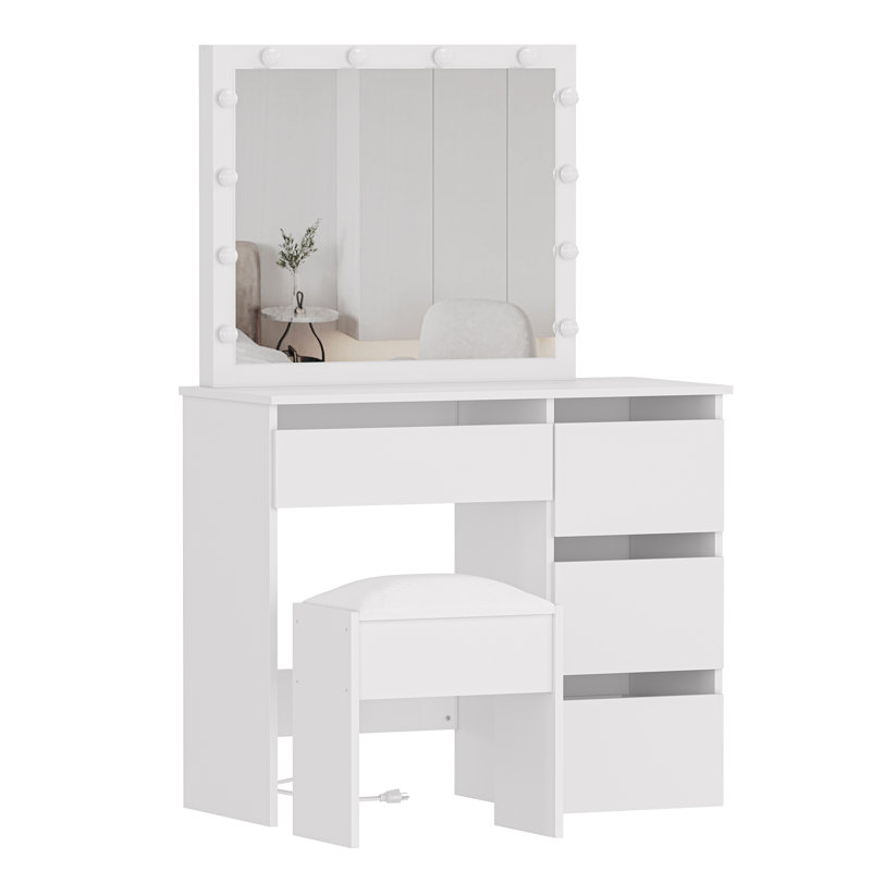 Mosillo Vanity, White